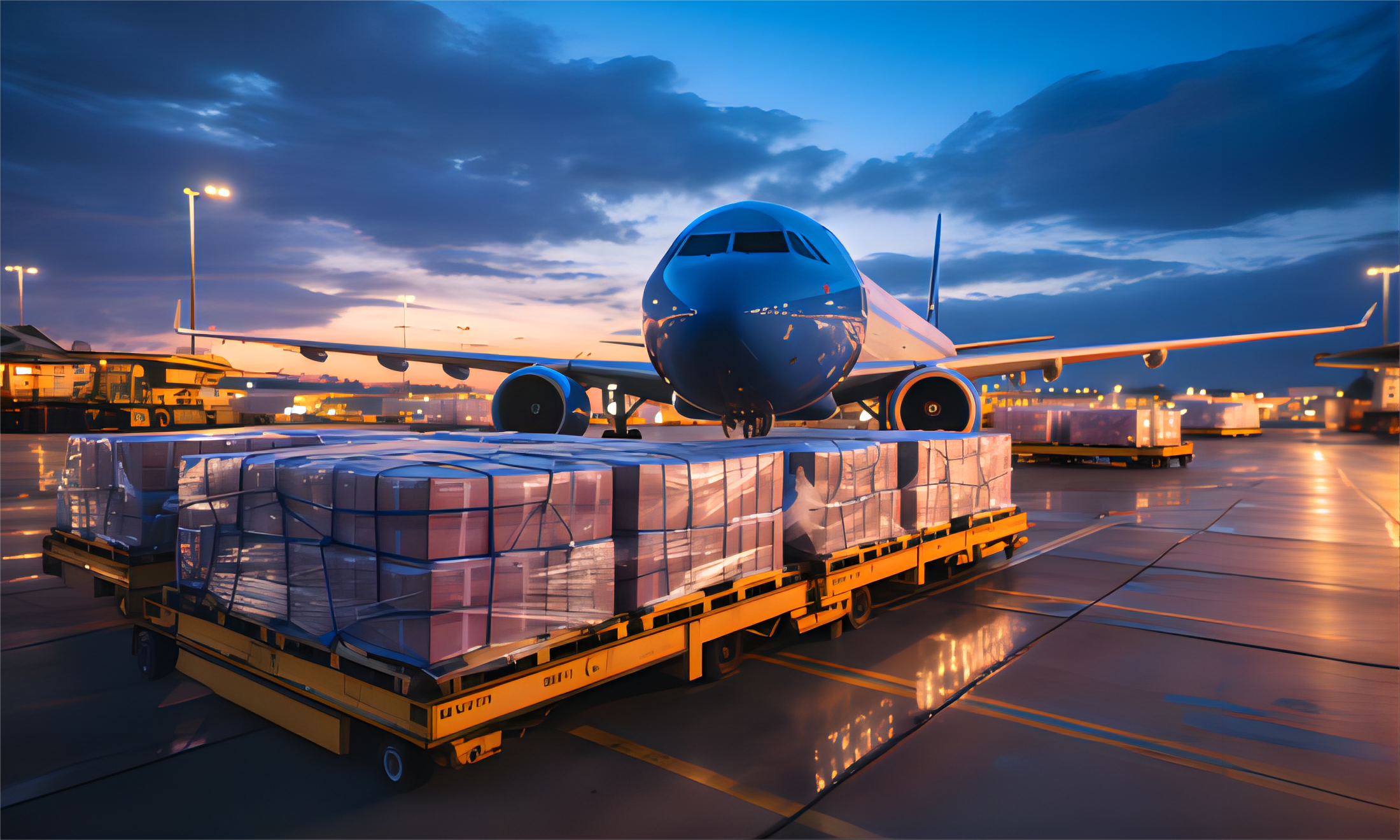 Cargo ship transporting goods from China to Australia for UK businesses