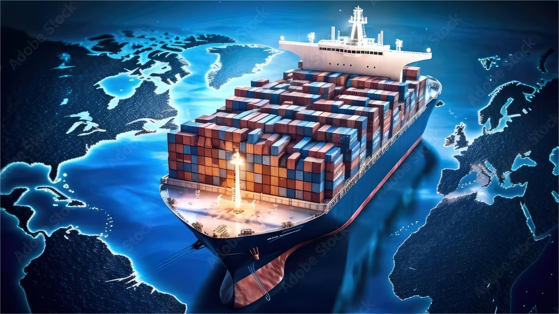 Logistics professional managing door to door delivery documentation