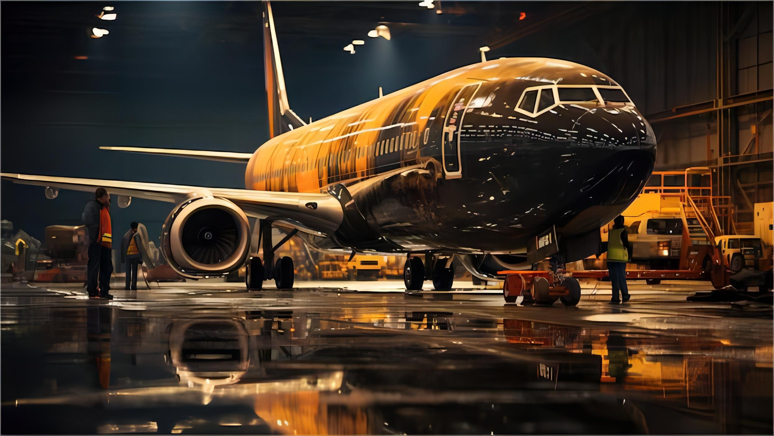 Cargo ship and airplane representing sea and air freight services from China to UK