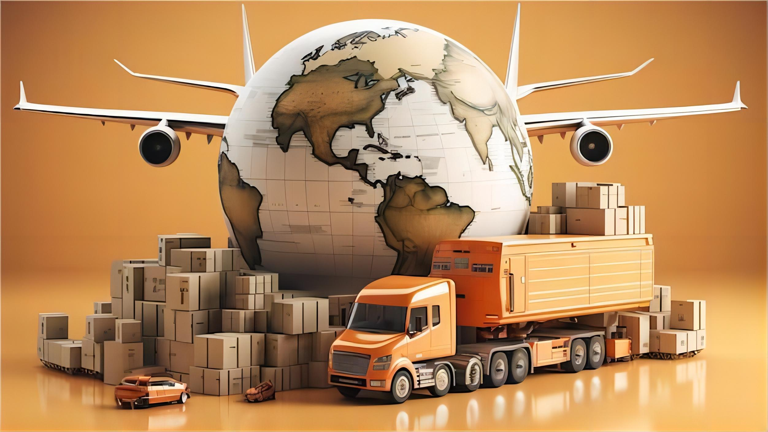 Logistics professional checking customs documentation