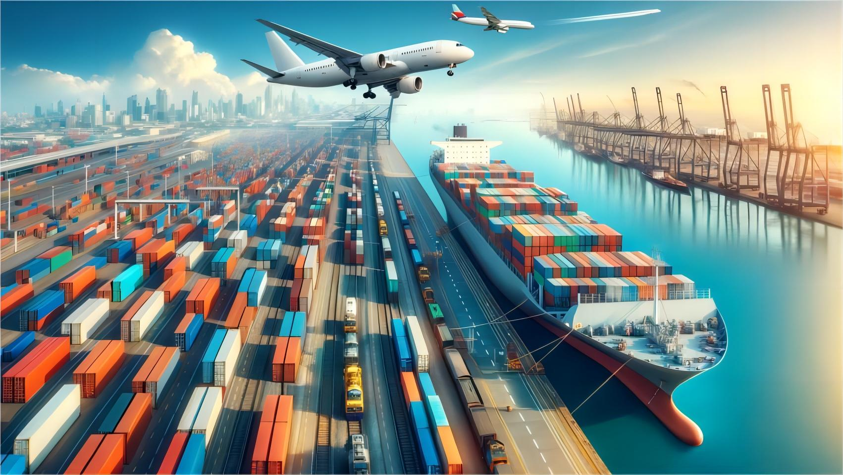 china logistics company door to door shipping global freight service
