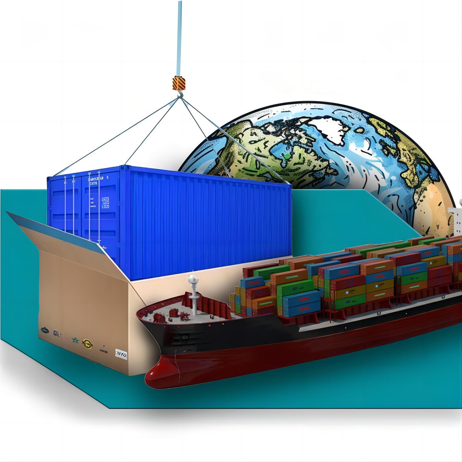 china freight forwarder global logistics company door to door service