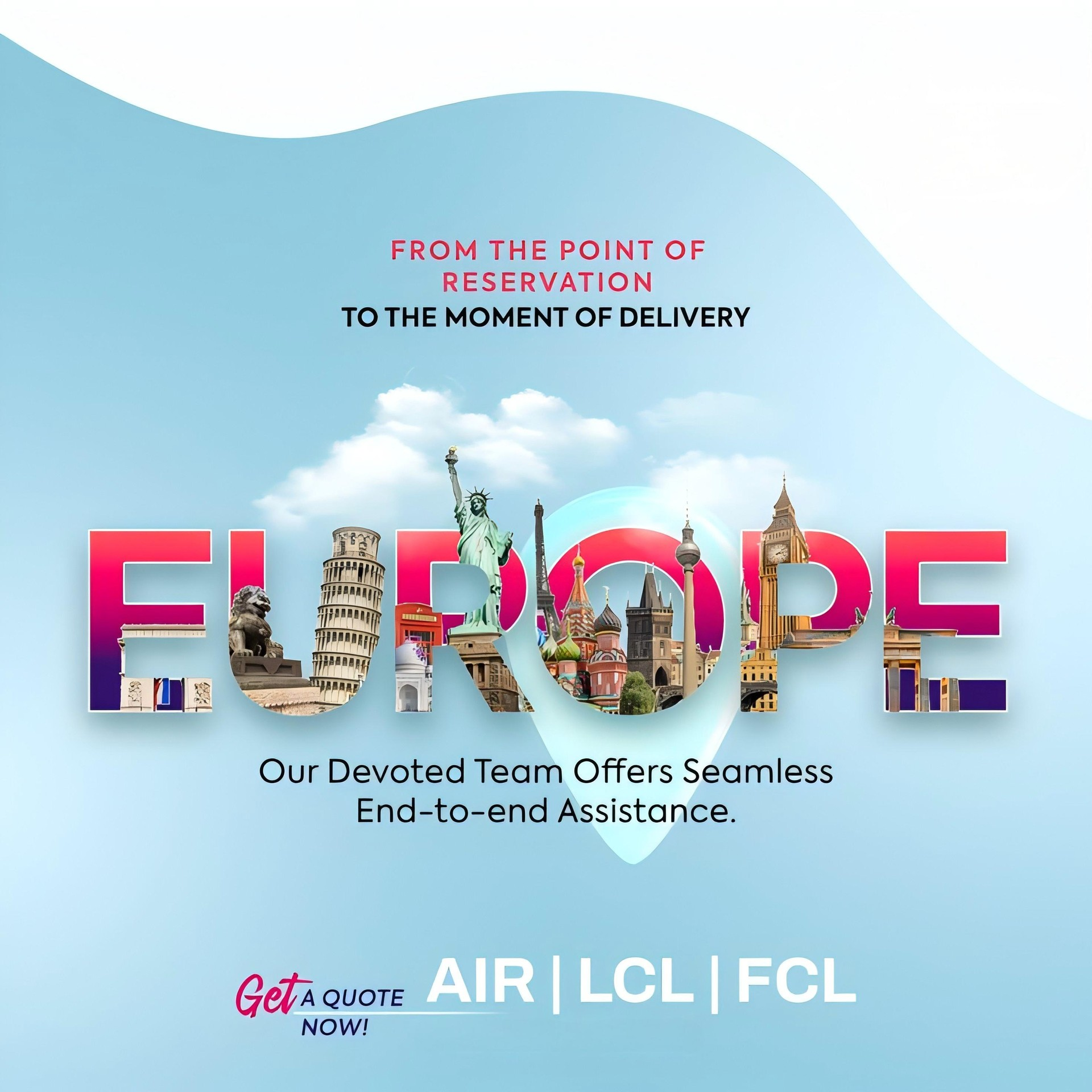 china container shipping fcl lcl rates global logistics service