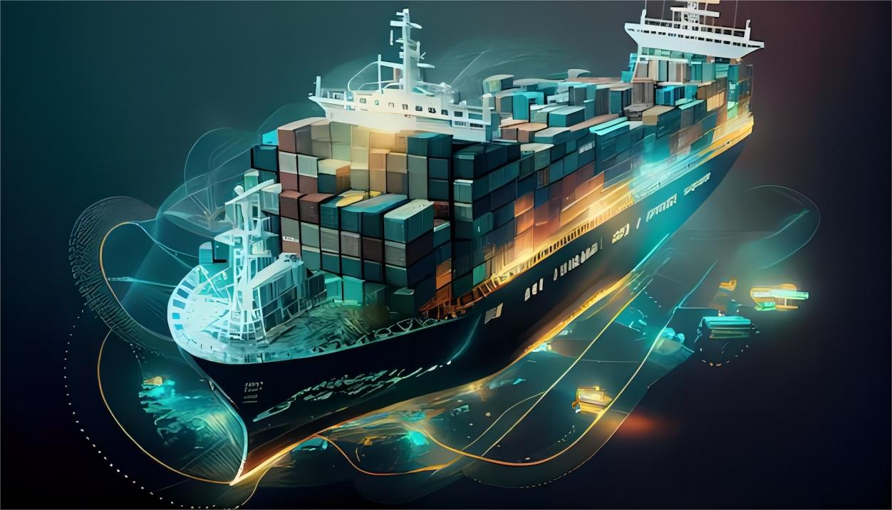 Logistics supply chain map