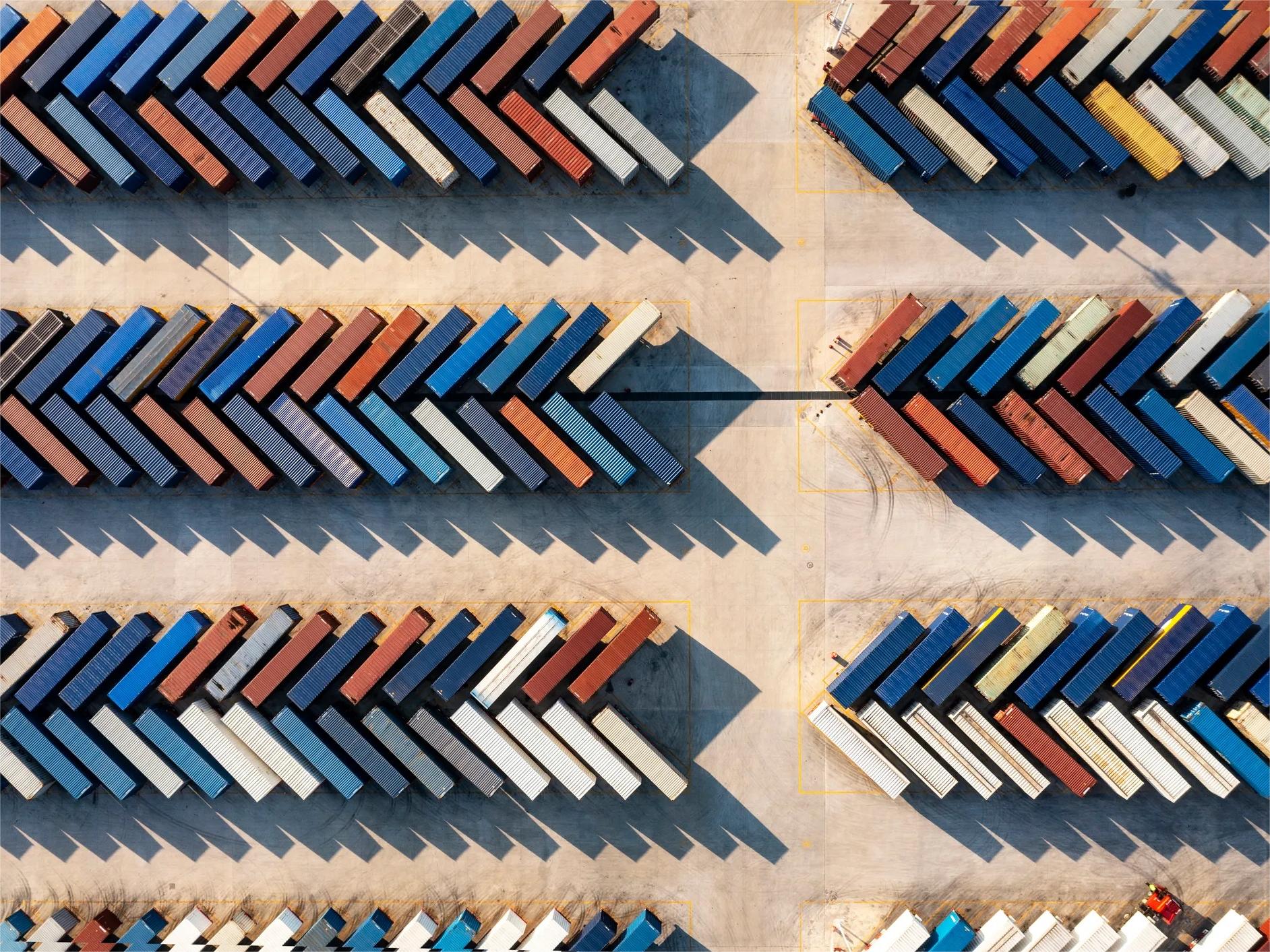 Logistics professional checking shipping documents for Nigerian customs
