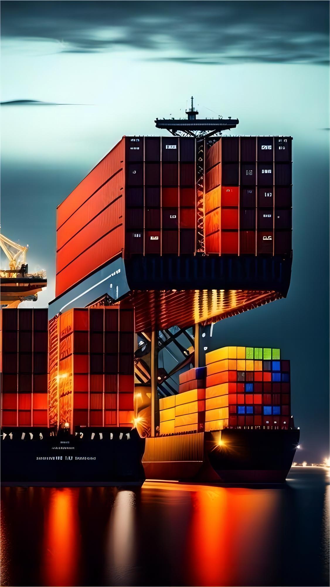 Comparison chart of sea air and rail freight transit times