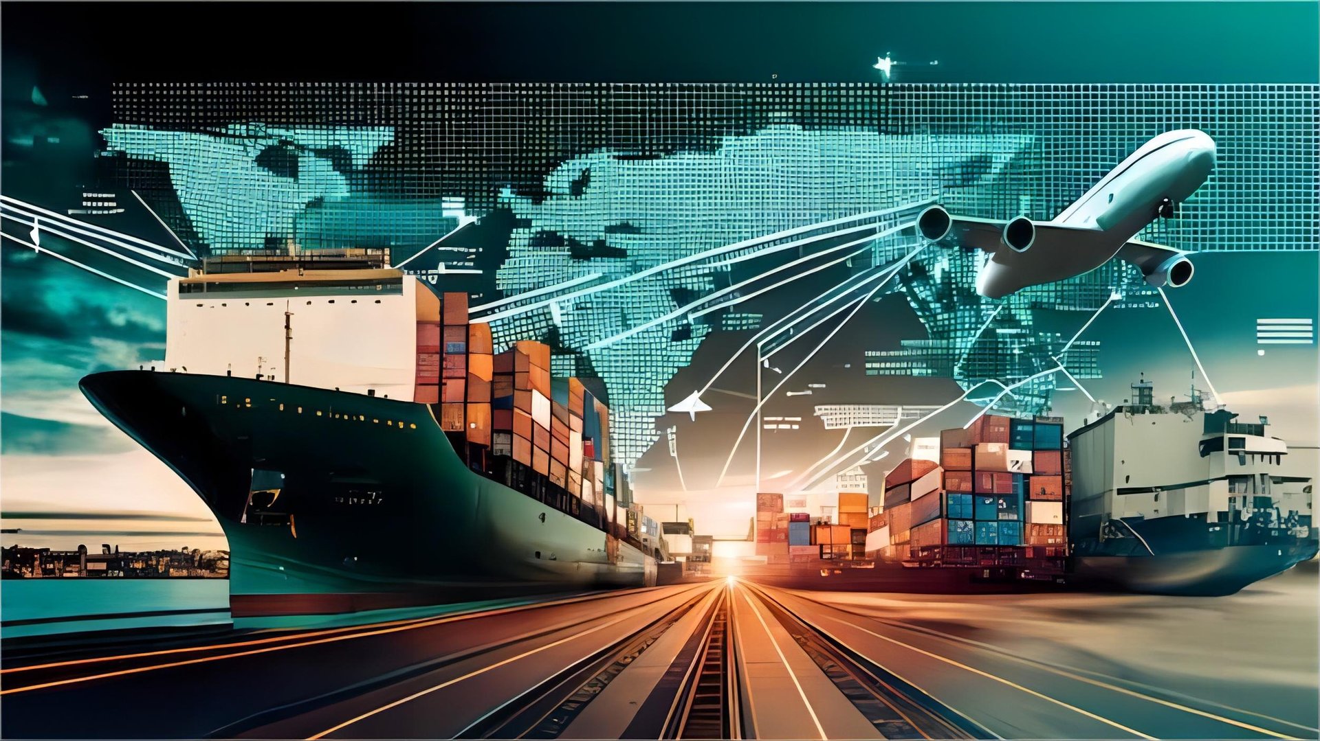 Modern logistics warehouse in China processing Amazon FBA shipments