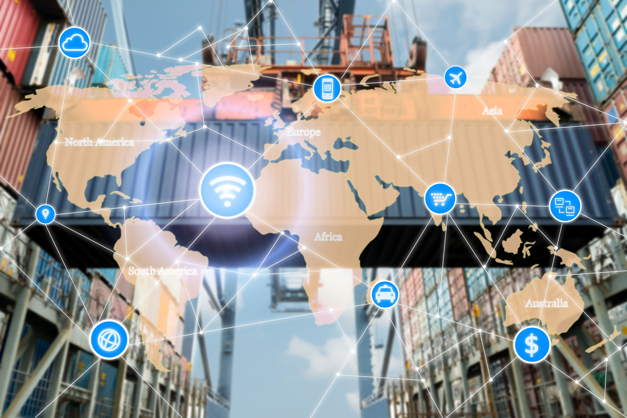china sea freight container shipping international logistics company global service